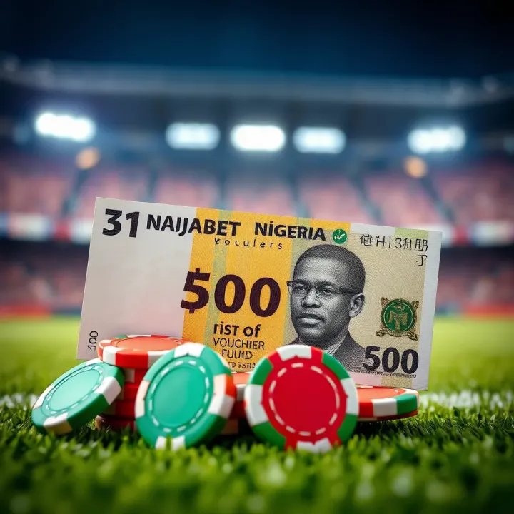 Graphic of Nigerian Naira currency and betting chips representing boosted betting funds