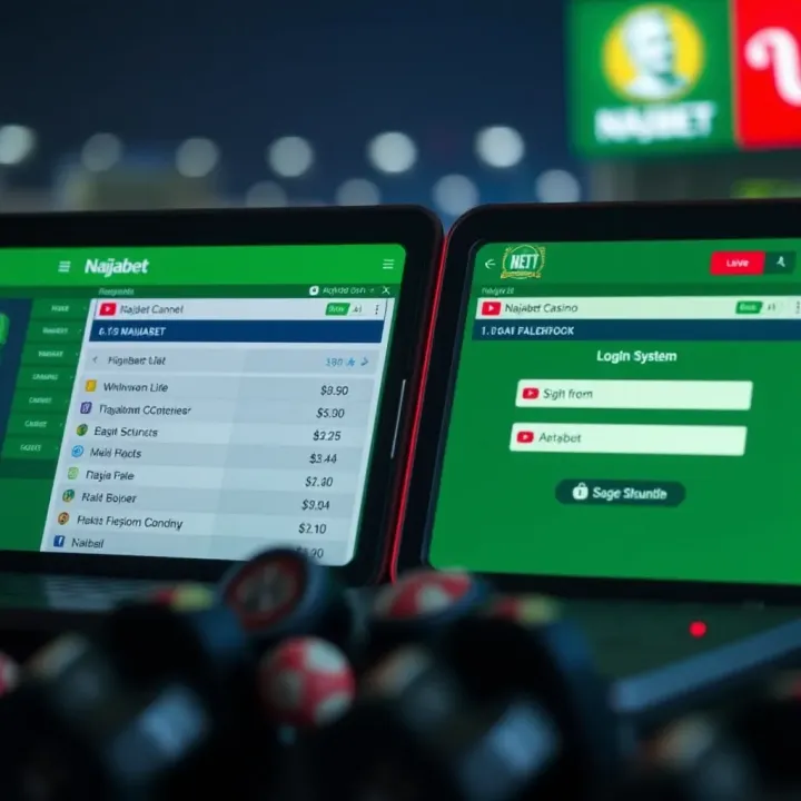 Features Comparison of Old and Updated Naijabet Login Systems Comparison showing the features of old and new Naijabet login systems