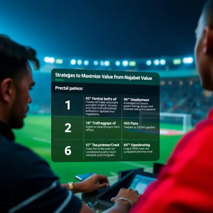 Strategies to Maximize Value from Naijabet Promo Offers Graphic showing tips to maximize benefits from Naijabet promotions