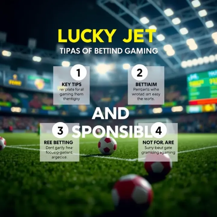Graphic highlighting key tips for strategic betting and responsible gaming within the Naijabet Lucky Jet platform