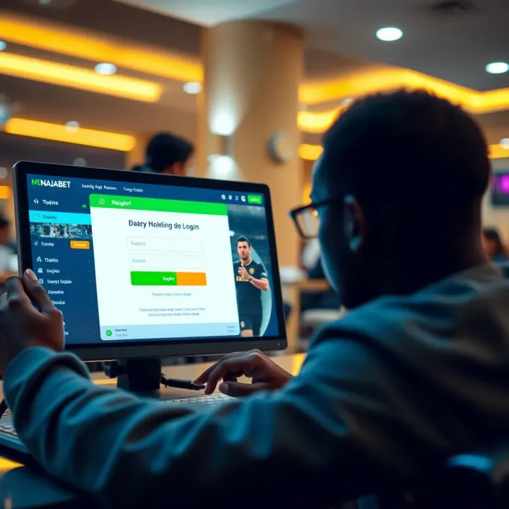 Troubleshooting Common Login Issues on Naijabet Mobile Platform User troubleshooting common login issues on Naijabet mobile platform with tips shown on screen