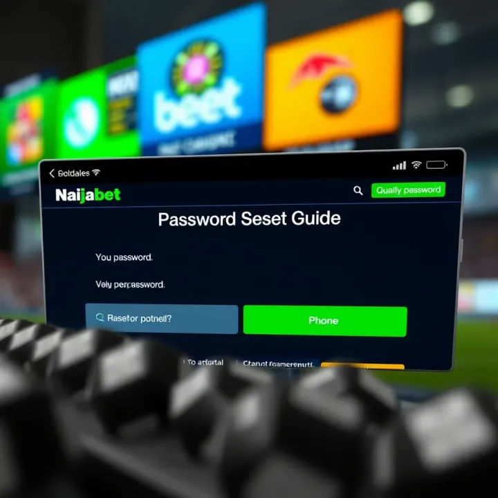 Naijabet Login & Password Recovery Guide for Nigerians