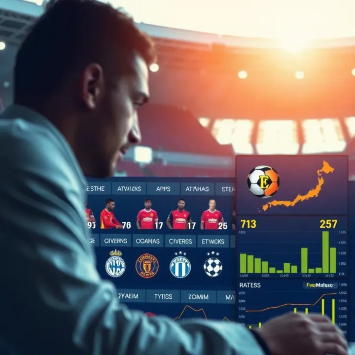 Detailed graphical analysis of football team performance and statistics