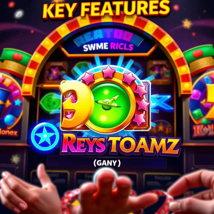 Key Features of Reactoonz Slot Game Illustration of Reactoonz game features including cascading reels and energy meter