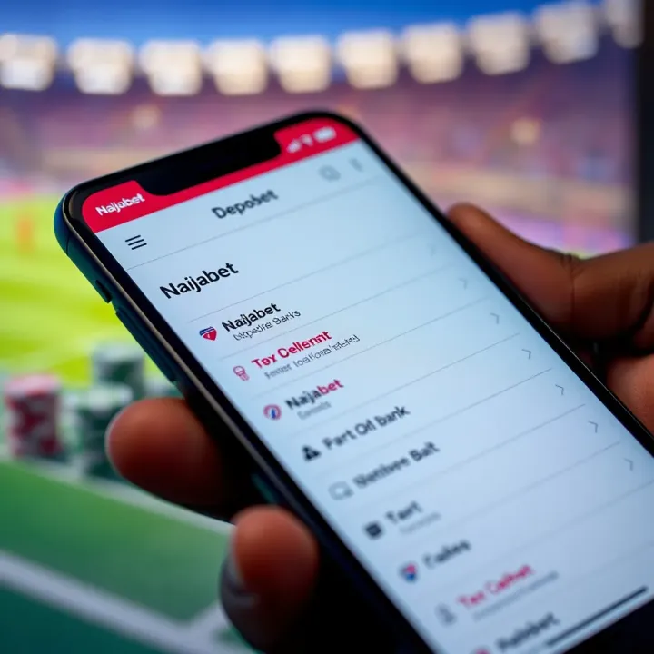 List of Nigerian banks supported for Naijabet USSD transactions on a mobile screen