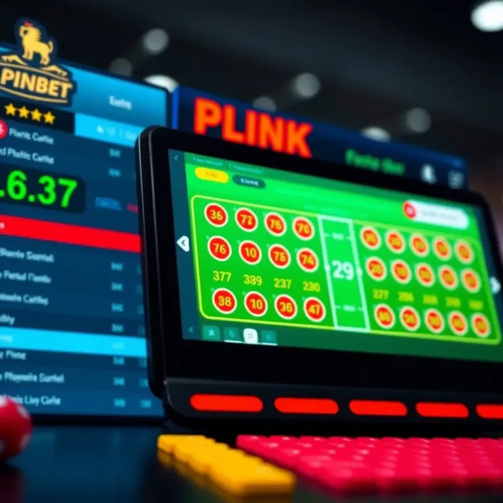 Graphic showing strategic placements and betting tactics using Naijabet Plinko signals on a digital betting interface